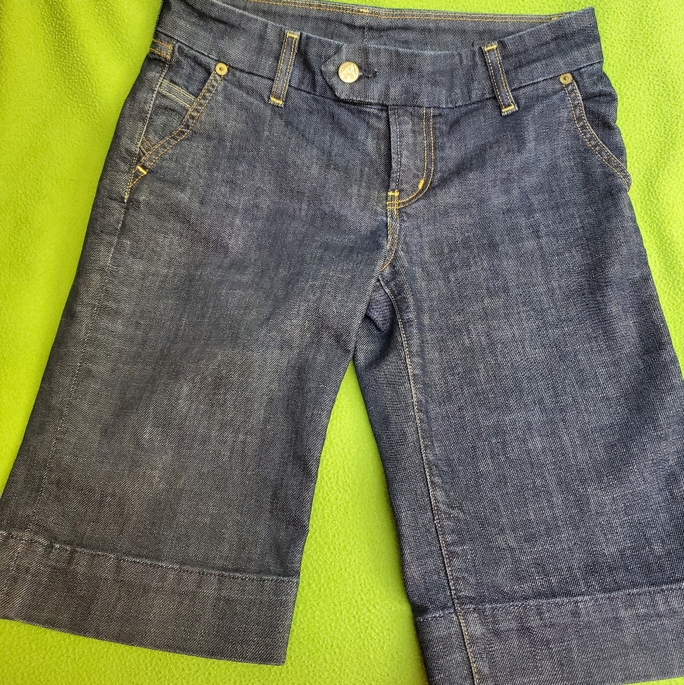 Citizens of Humanity Womens size 26 Jean Shorts Dark Wash Standard Slim